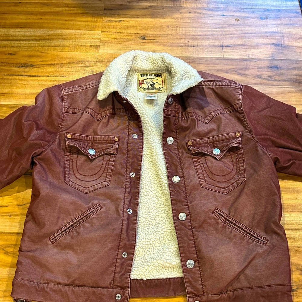 True religion corduroy jacket